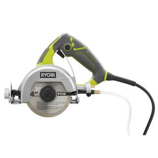 RYOBI 12 -Amps 4 in. Blade Corded Wet Tile Saw TC401 - The Home Depot | The Home Depot