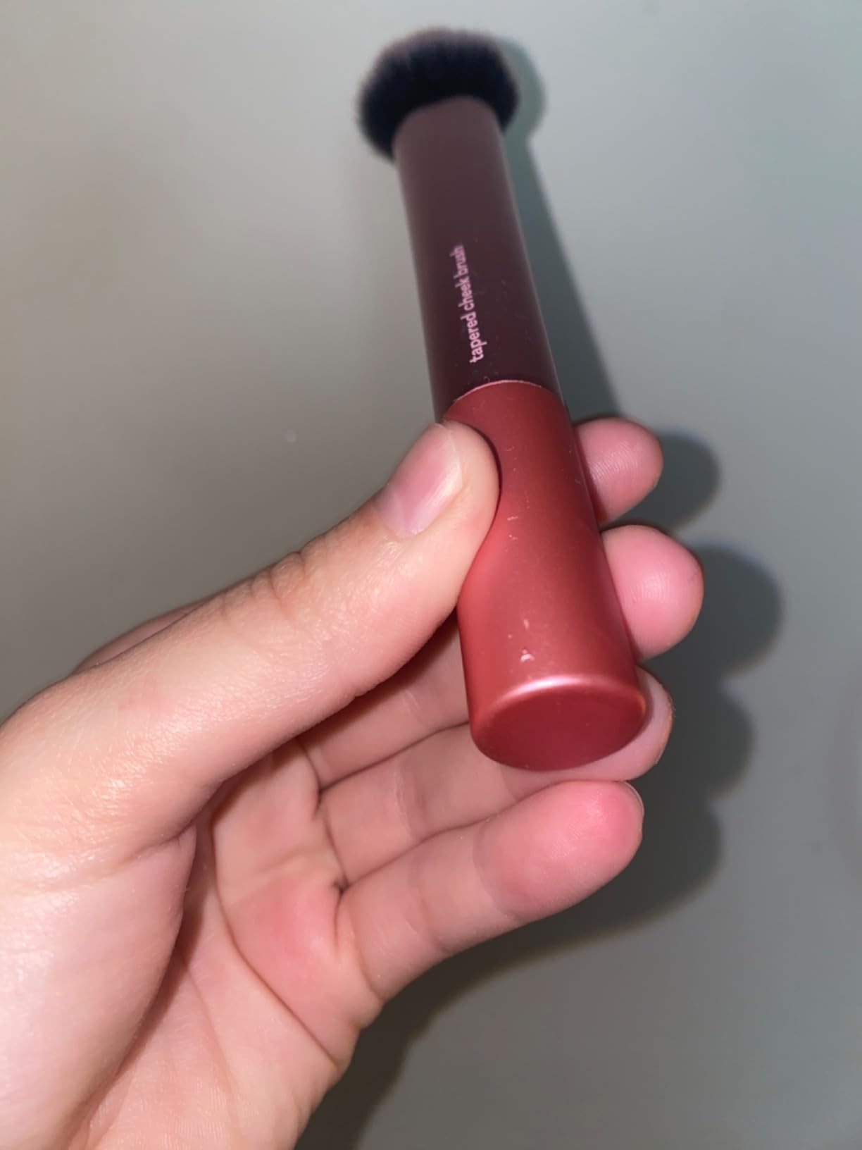 Real Techniques Tapered Cheek Makeup Brush, For Blush, Highlighter, Loose, Or Pressed Powder, Blu... | Amazon (US)