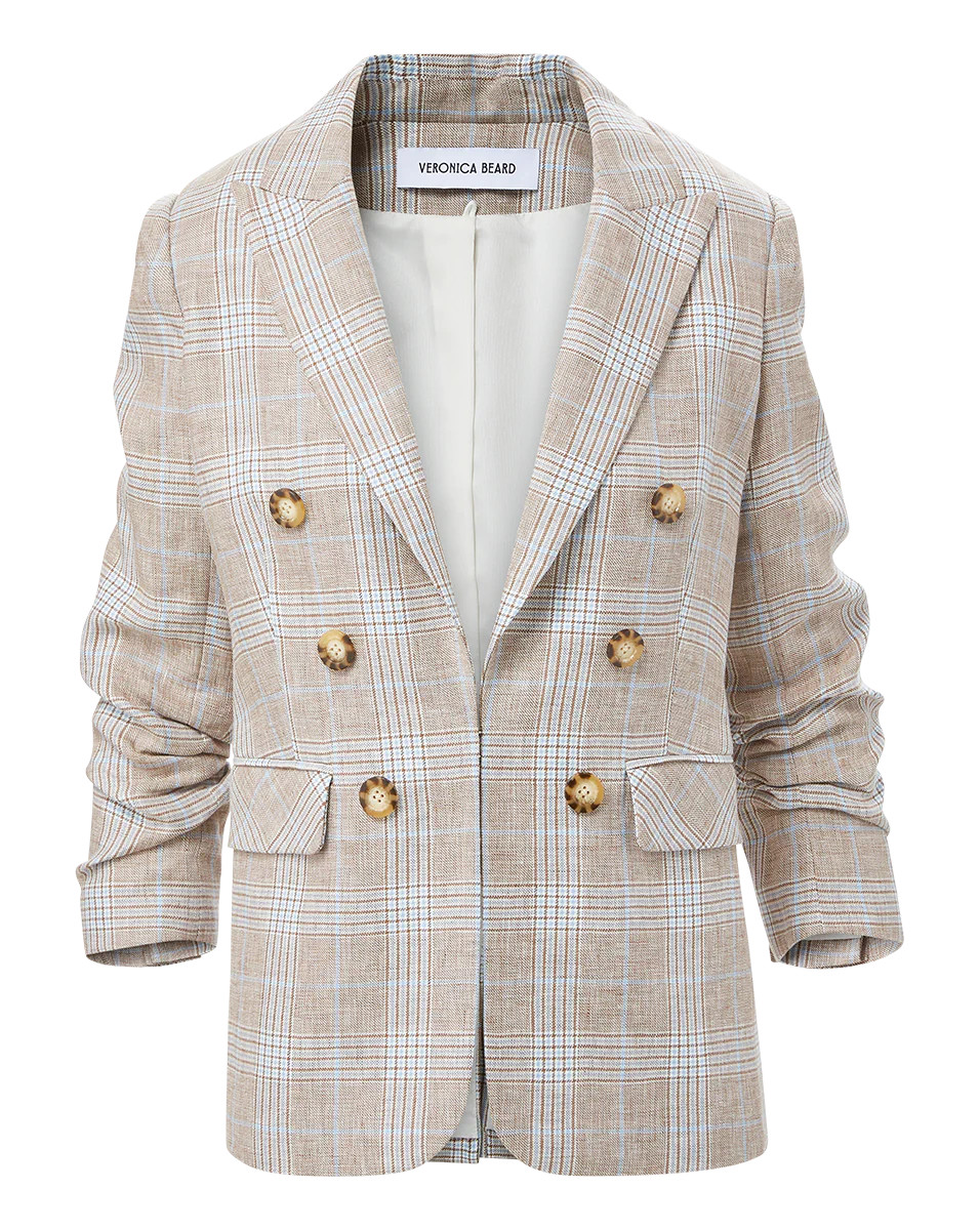 Beacon Linen Dickey Jacket | Veronica Beard