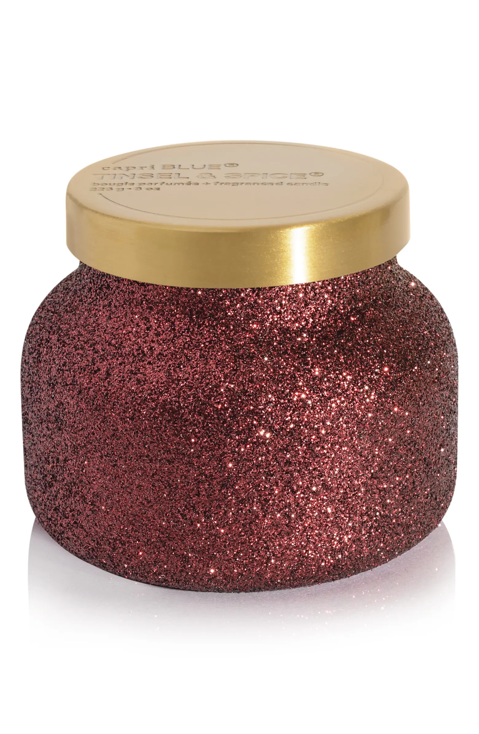 Capri Blue Tinsel & Spice Glam Signature Jar Candle | Nordstrom | Nordstrom