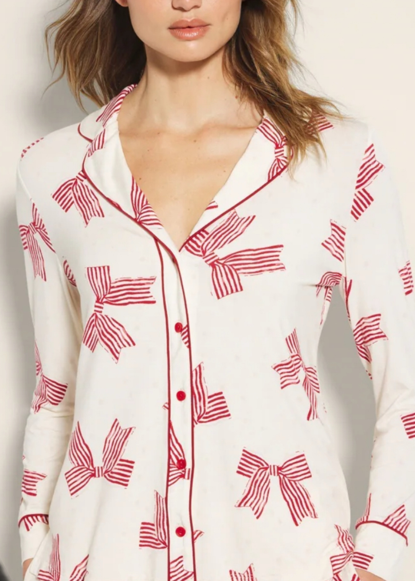 Cutest bow Jammie’s 