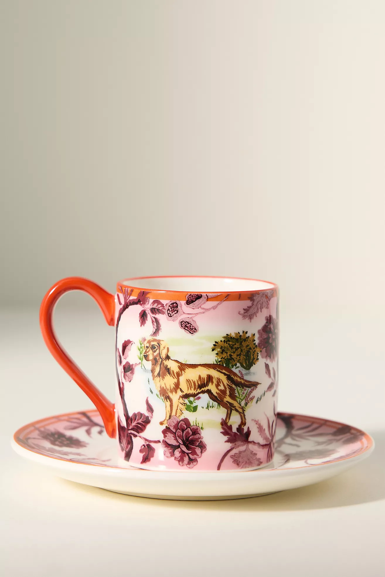 Portobello Stoneware Espresso Cup & Saucer | Anthropologie (US)