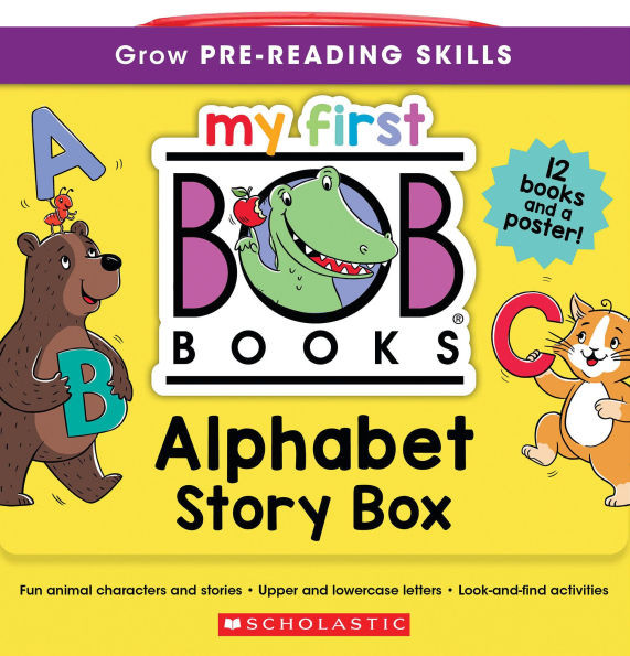 My First Bob Books - Alphabet Story Box Phonics, Letter sounds, Ages 3 and up, Pre-K (Reading Rea... | Barnes & Noble