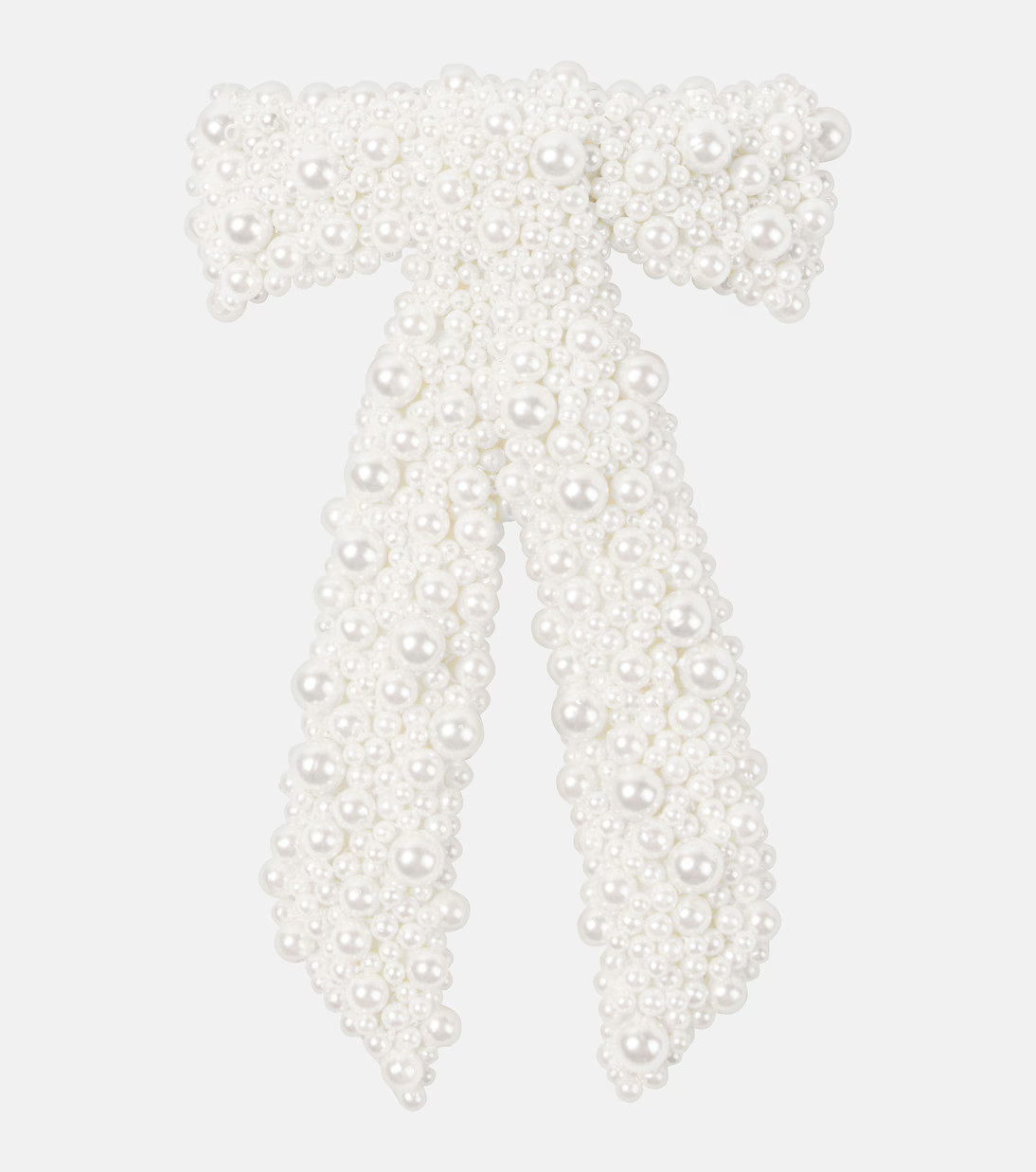 Donna faux-pearl bow barrette | Mytheresa (US/CA)