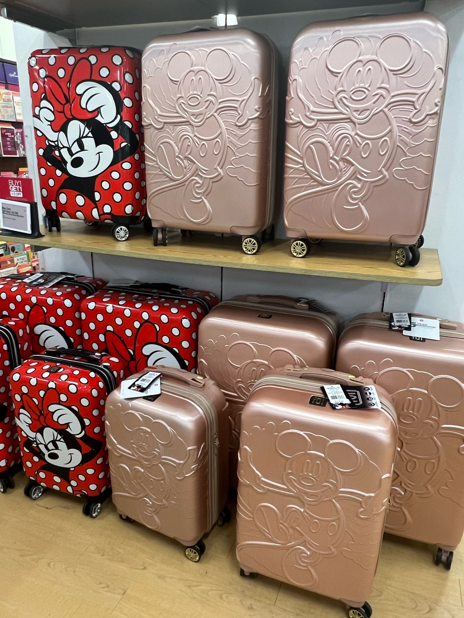 Disney suitcases for your next Disney vacation / Mickey Mouse suitcase / Minnie Mouse suitcase / travel must haves / beach vacation 

#LTKtravel #LTKFind #LTKfamily