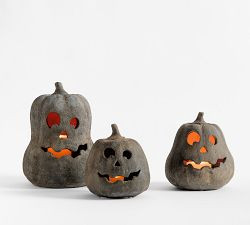 Handmade Terracotta Jack O' Lantern | Pottery Barn (US)