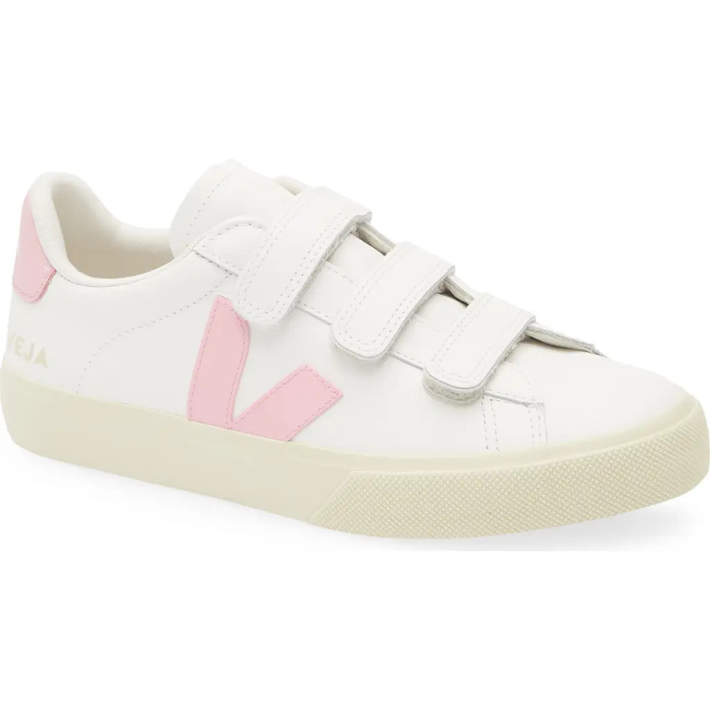 Veja Recife Logo Sneaker in White Guimauve at Nordstrom, Size 39 | Nordstrom