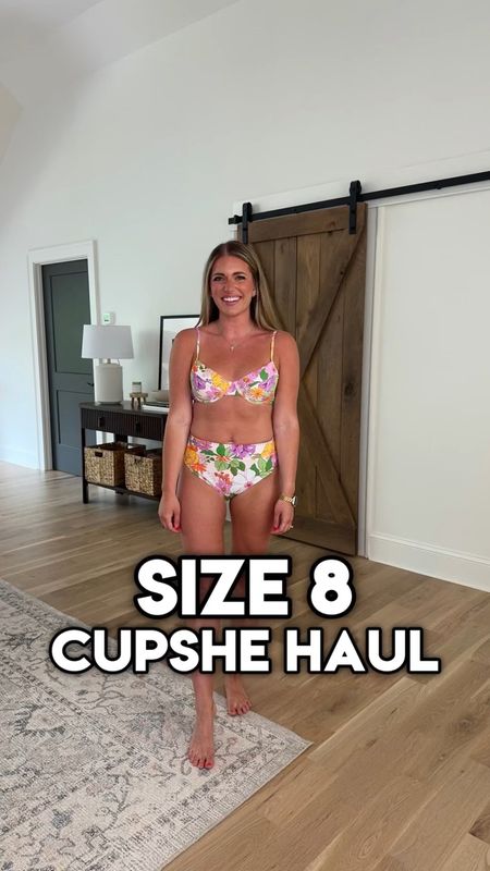 Sizing:
Wearing my true size M in all swimsuits. 
My measurements:
29” waist, 40” hips, & 36.5” bust 

CUPSHE haul! 😍☀️🫶🏼 ordered some new swimsuits & they did not disappoint!!!! The first suit was one of my faves last year - got it in this new print for this year and the colors are so pretty!!! 🙌🏼 The teal colorblock is 🤩 seriously so many cute suits!!! They have the cutest new prints & patterns right now. 👙🍓 the little pink one shoulder is giving Limited Too & I’m so 👏🏼 here 👏🏼 for 👏🏼 it!!!! & I CANNOT with the matching coverup. 🥰 so cute!!! & the black colorblock one piece swimsuit is stunning! & I have codes for y’all!!! ⭐️ Code Morgb15 for 15% off on $70+ OR code Morgb20 20% off on $109+ ⭐️ What’s your fave from this CUPSHE swimsuit haul?! 👇🏼 Linking everything for y’all with sizing info on the @shop.LTK app or on my LTK linked in my instagram bio! 🫶🏼 

Direct URL: 

#size8 #cupshe @cupshe #cupshepartners #swimhaul #bikinihaul #bikinitryon #momstyle #onepieceswimsuit #greenbikini #swimcoverup #swimsuithaul #swimsuitfashion #floralbikini #midsizestyle #sizemedium


#LTKTravel #LTKFindsUnder50 #LTKSwim