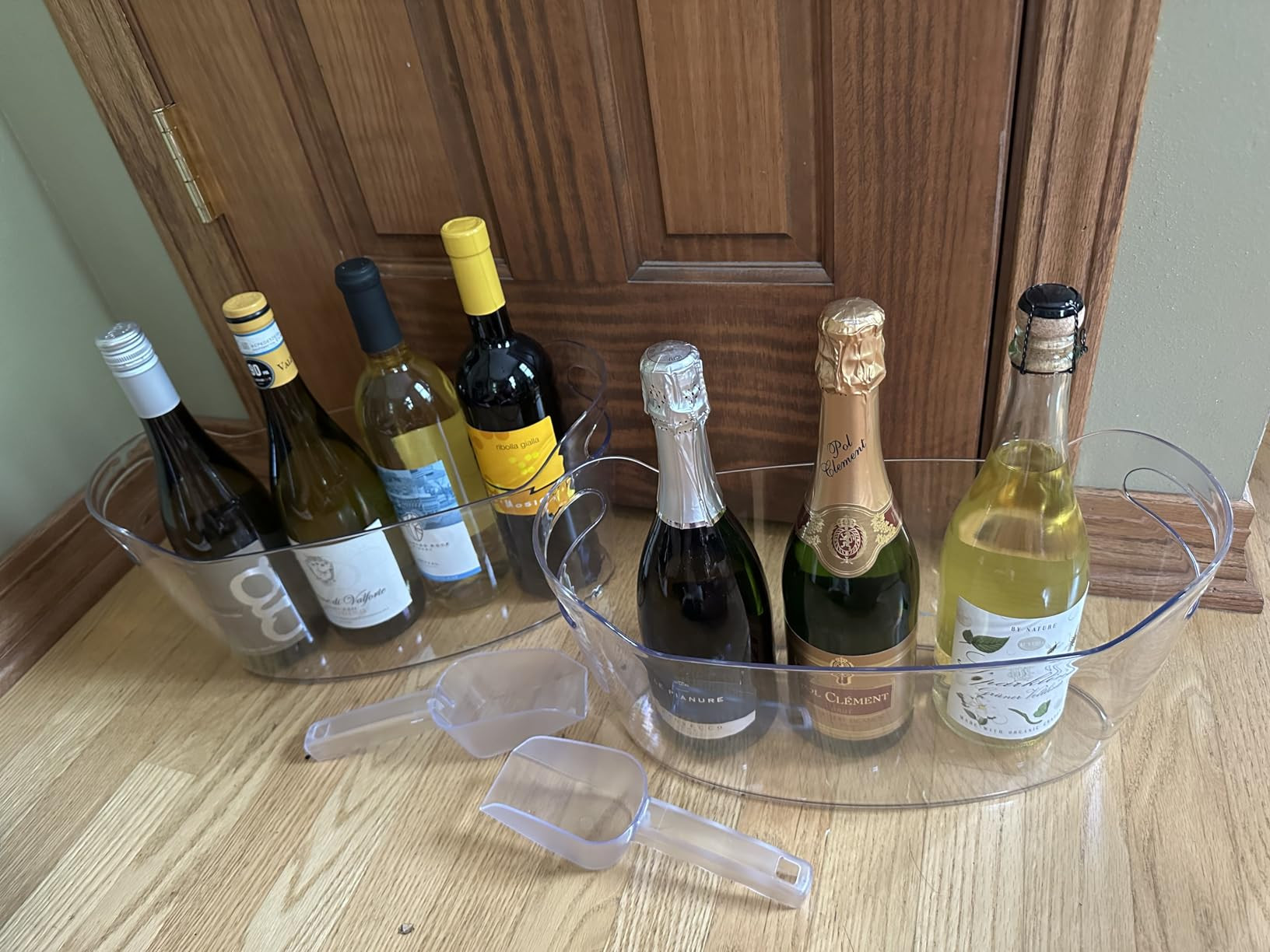 Lifewit 6.5L Ice Bucket for Parties 2 Pcs (in 1 Package), Portable Drink Bucket for Cocktail Bar,... | Amazon (US)