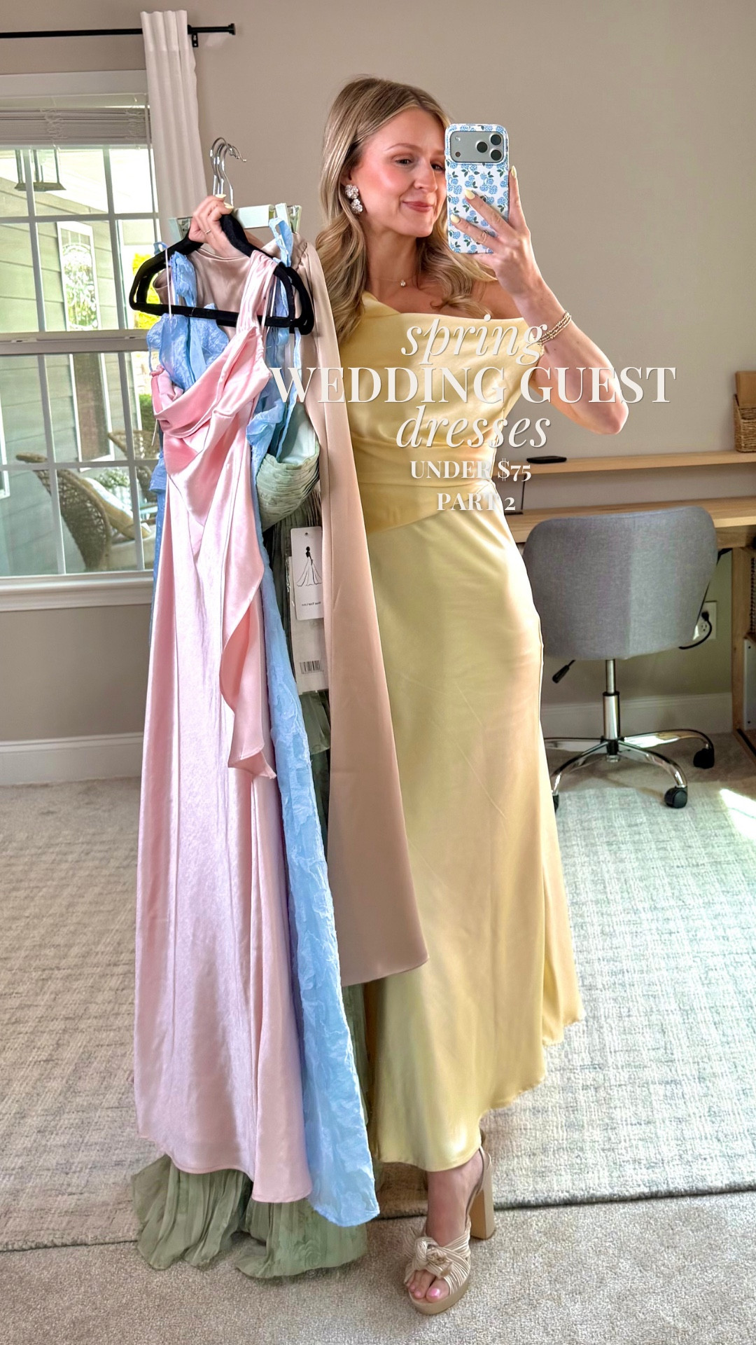 back with more amazon wedding guest dresses 💐

all under $75 & such good quality for the price — these are perfect for spring weddings & events 💛

wearing an XS/0 in everything (TTS) I am 5’3”  & 107lbs 
*recommended to size up in the yellow dresss


#weddingguestdresses #affordaledresses #weddingguest #springwedding #summerwedding #dressinspo #amazonfashion #amazonfinds #weddingattire #specialeventattire

#LTKWedding