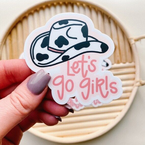 Let’s Go Girls Sticker | Etsy (US)