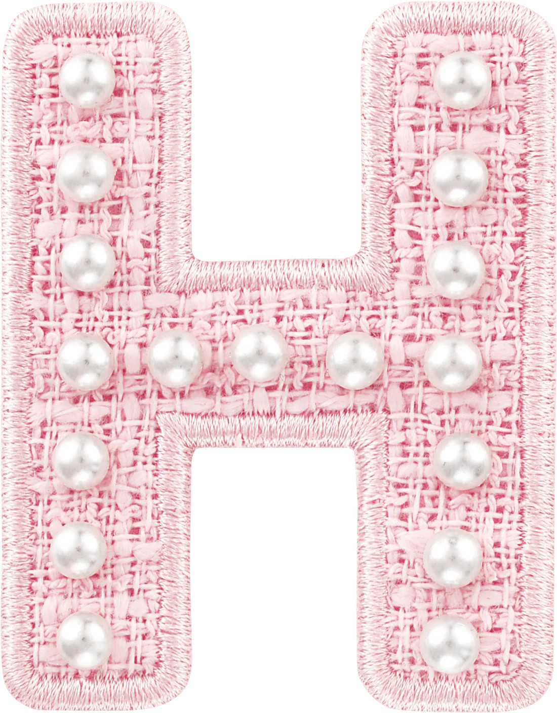 Pink Pearl Letter Patch | Stoney Clover Lane