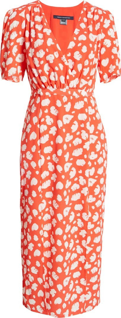 French Connection Aimee Verona Maxi Dress Red Dress Red Dresses Spring Dress Spring Outfits  | Nordstrom