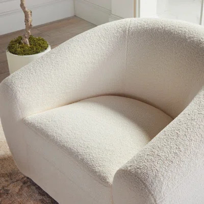 2pc Boucle Sofa (S/CH) Collection, Ivory | Wayfair North America