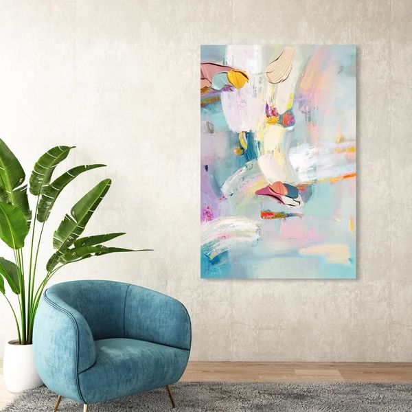 Sunny Chicago - Painting on Canvas | Wayfair North America
