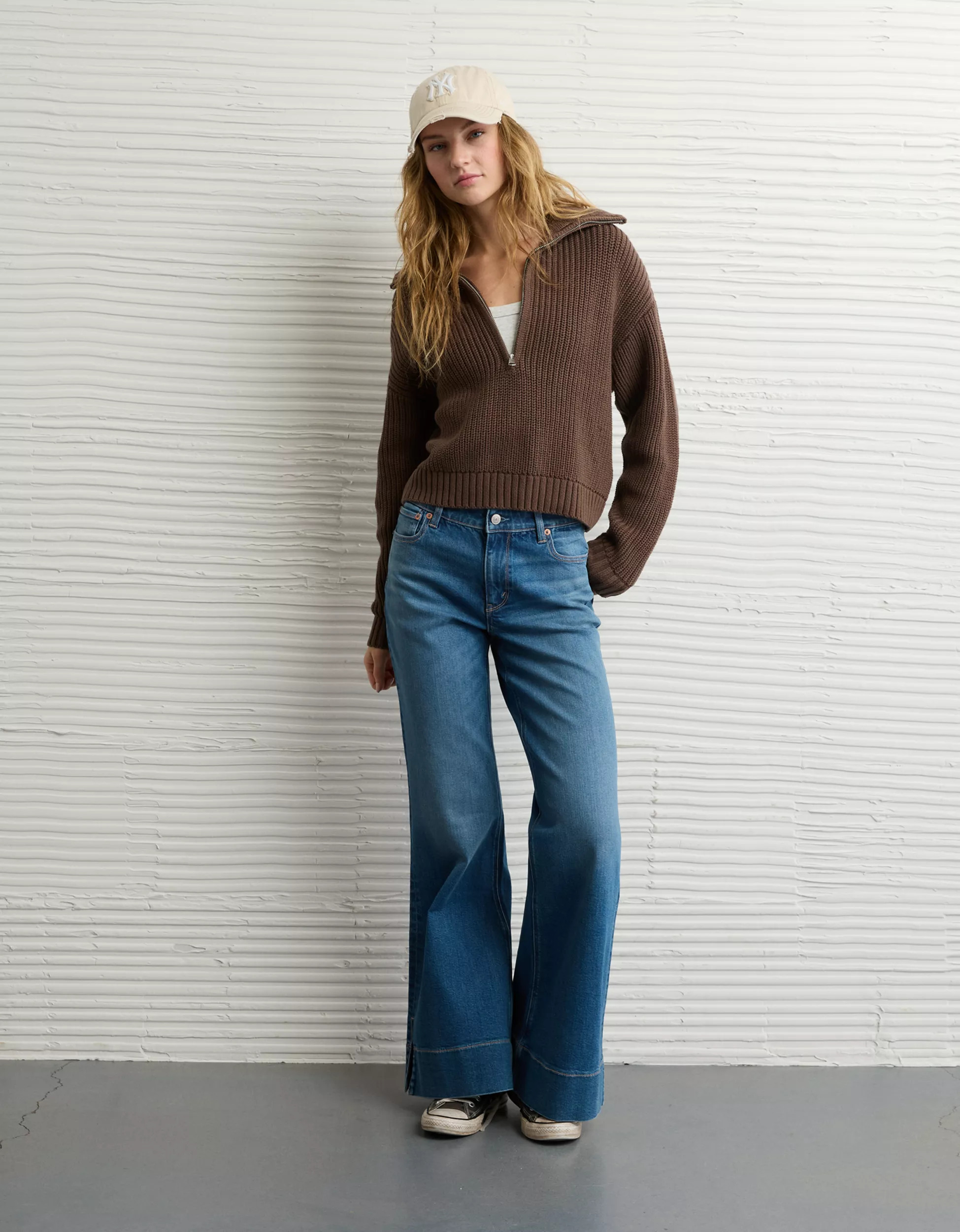 AE Half-Zip Pullover Sweater | American Eagle Outfitters (US & CA)