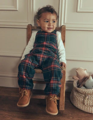 Boden Baby Front Pocket Romper Set in Green | Size 3-6 Months | Boden (US)