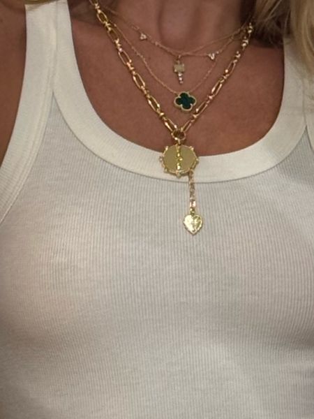 My green clover necklace 