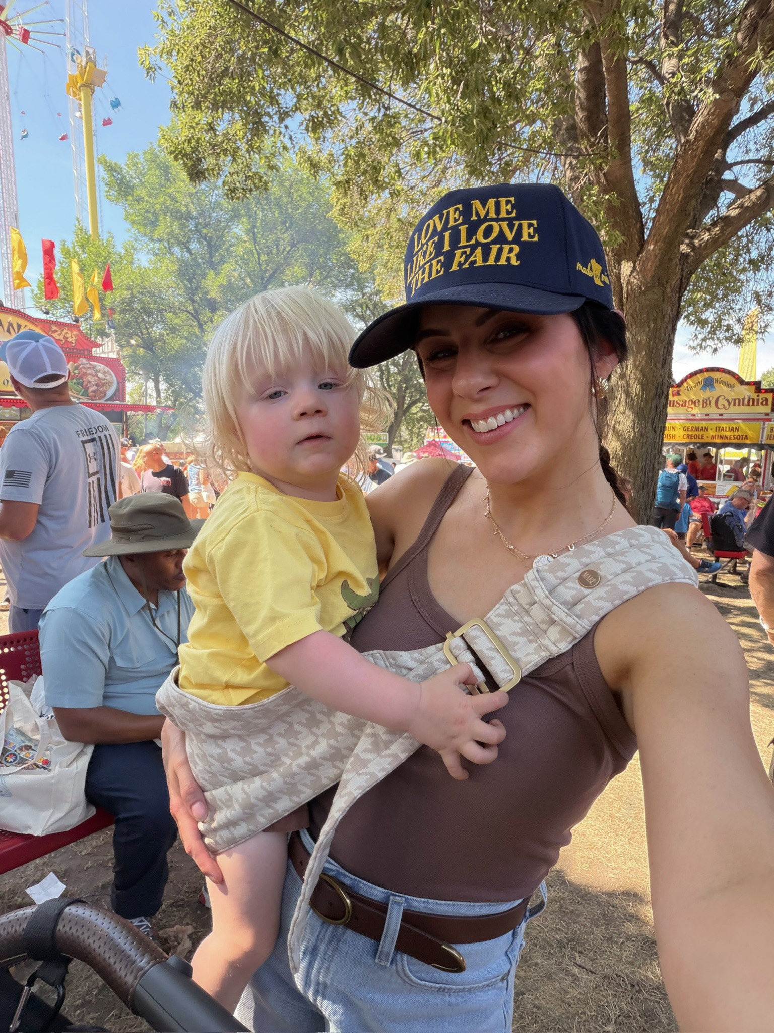 My mabe code for Cole’s toddler sling is LOMEYER