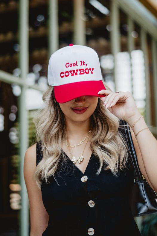 Cool it, Cowboy Heart Two-Toned Vintage Hat | Katydid.com