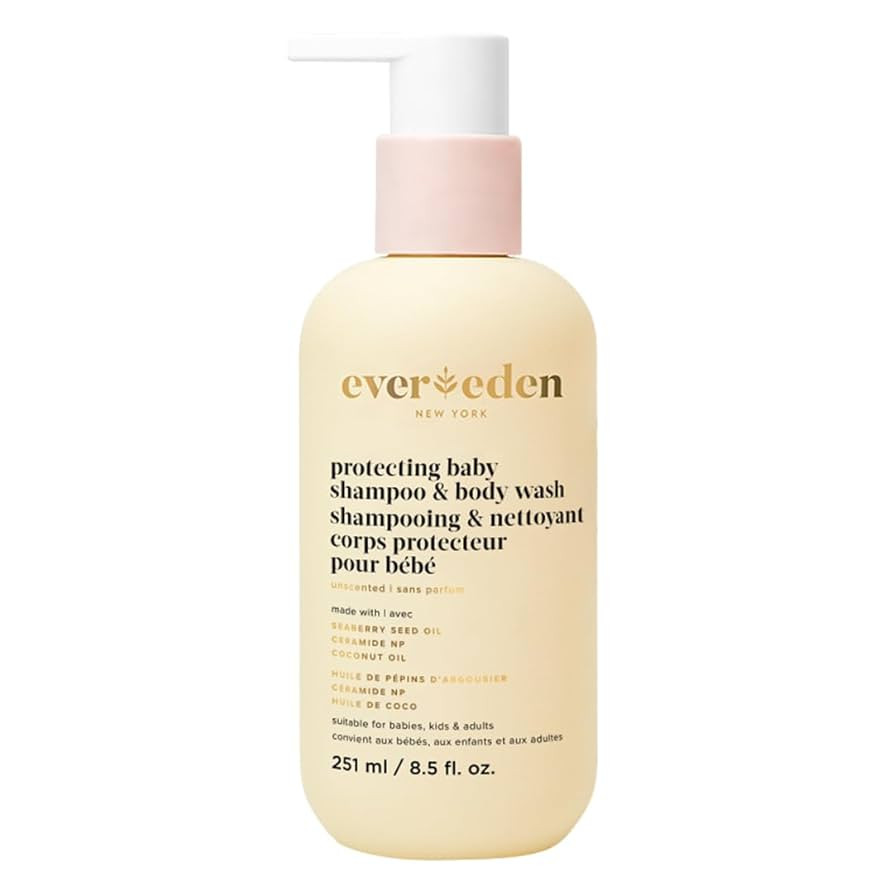 Evereden Protecting Baby Body Wash and Shampoo 8.5 oz. | Clean & Gentle Baby Care | Non-toxic & F... | Amazon (US)