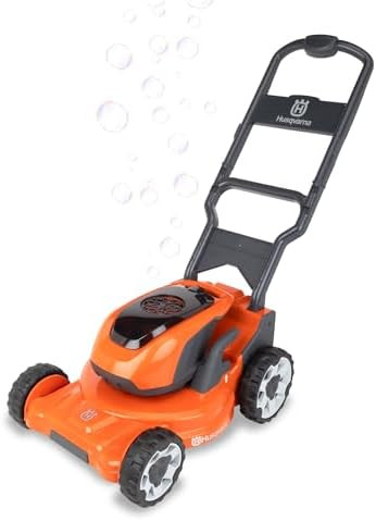 Husqvarna Toy Lawn Mower with Bubble Blower Feature Kids Outdoor Push Toy | Amazon (US)