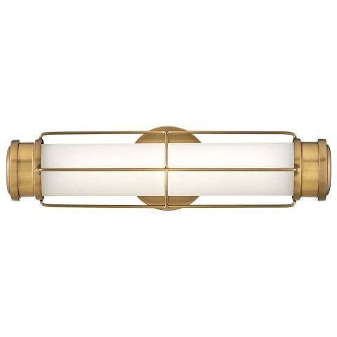 Hinkley Saylor 17" Wide Heritage Brass LED Bath Light - #036F2 | Lamps Plus | Lamps Plus
