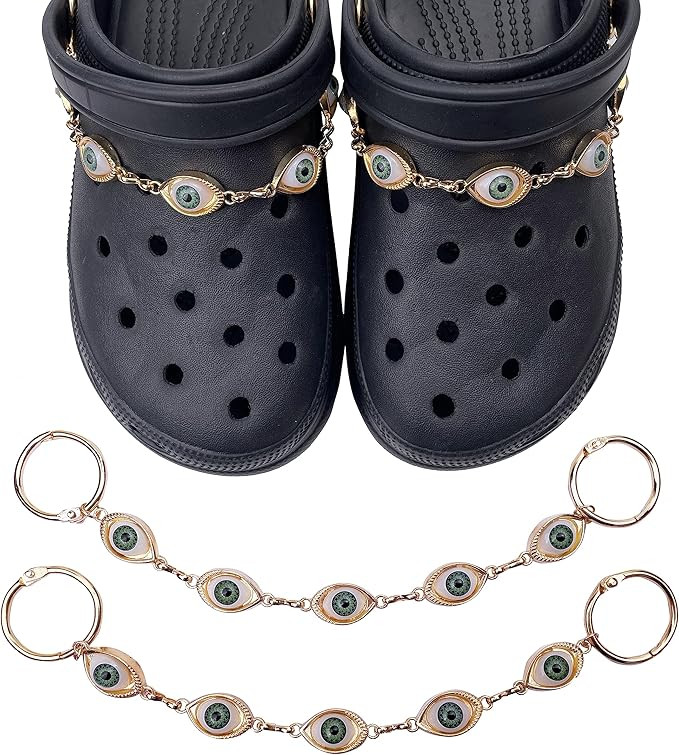 LINGWUERBA Gold Silver Shoe Chains | Amazon (US)