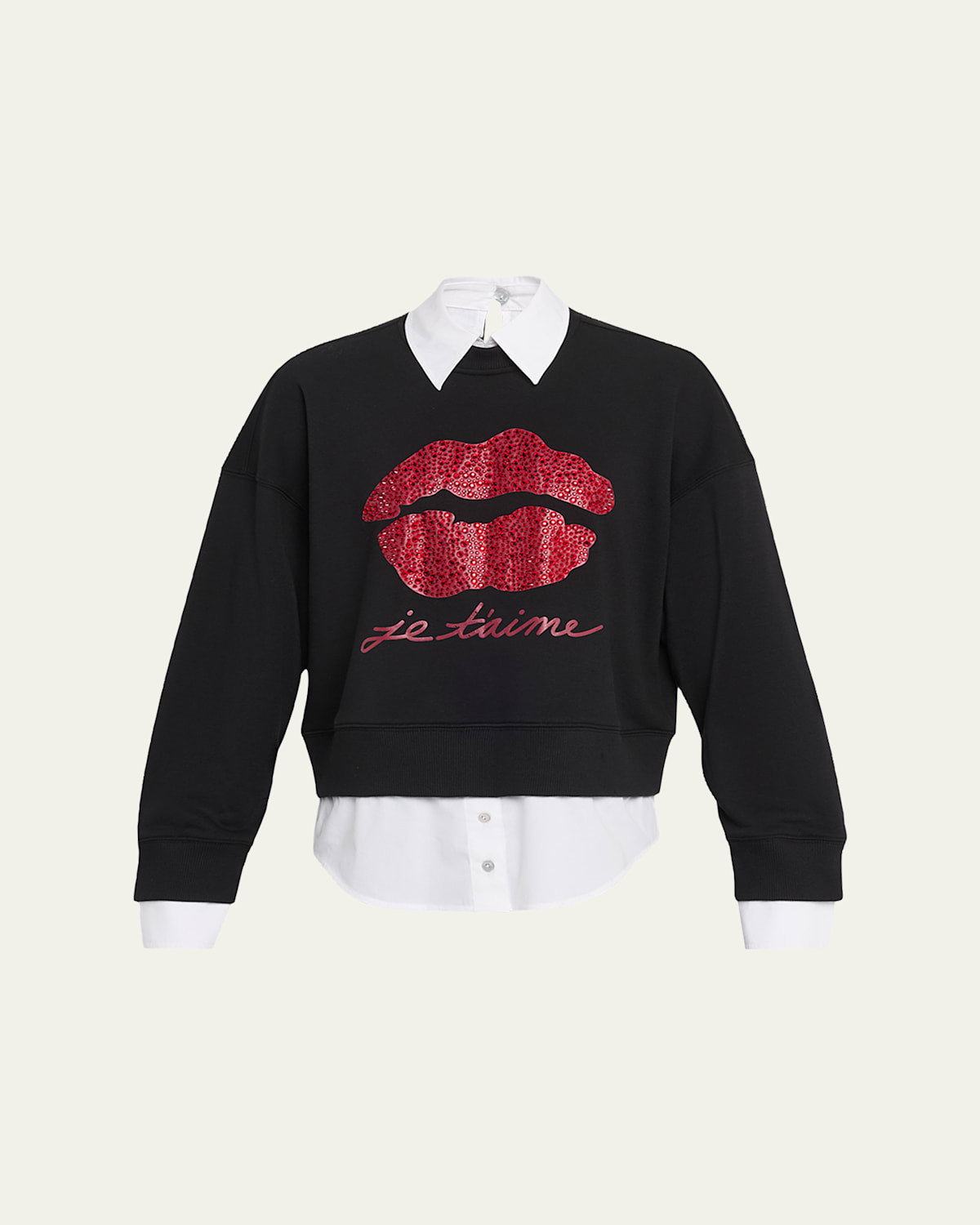 Je'Taime Justina Combo Pullover | Bergdorf Goodman