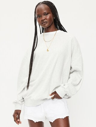 SoComfy Oversized Tunic Sweatshirt | Old Navy (US)