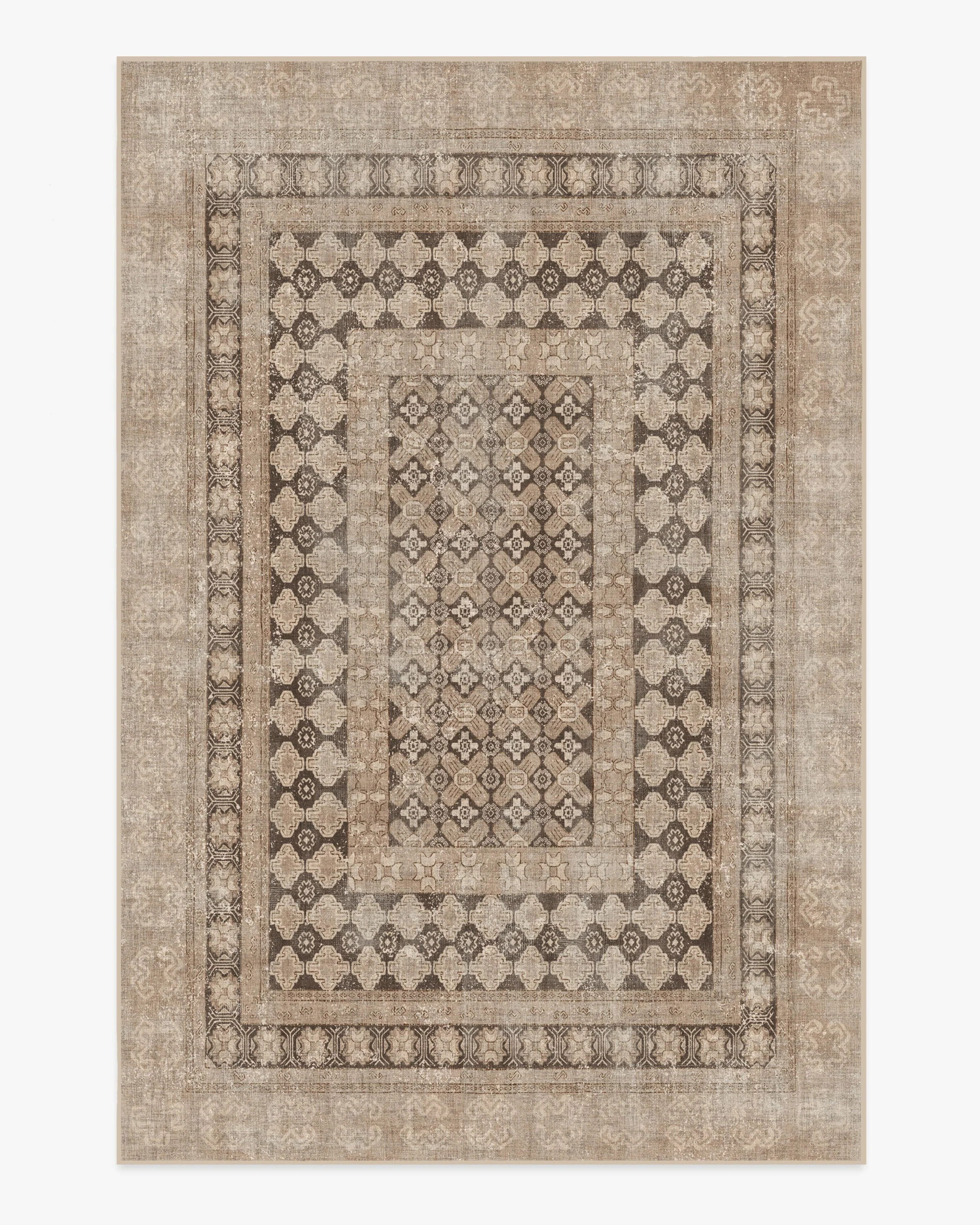 Cyrus Rose Gold Tufted Rug | Ruggable | Ruggable