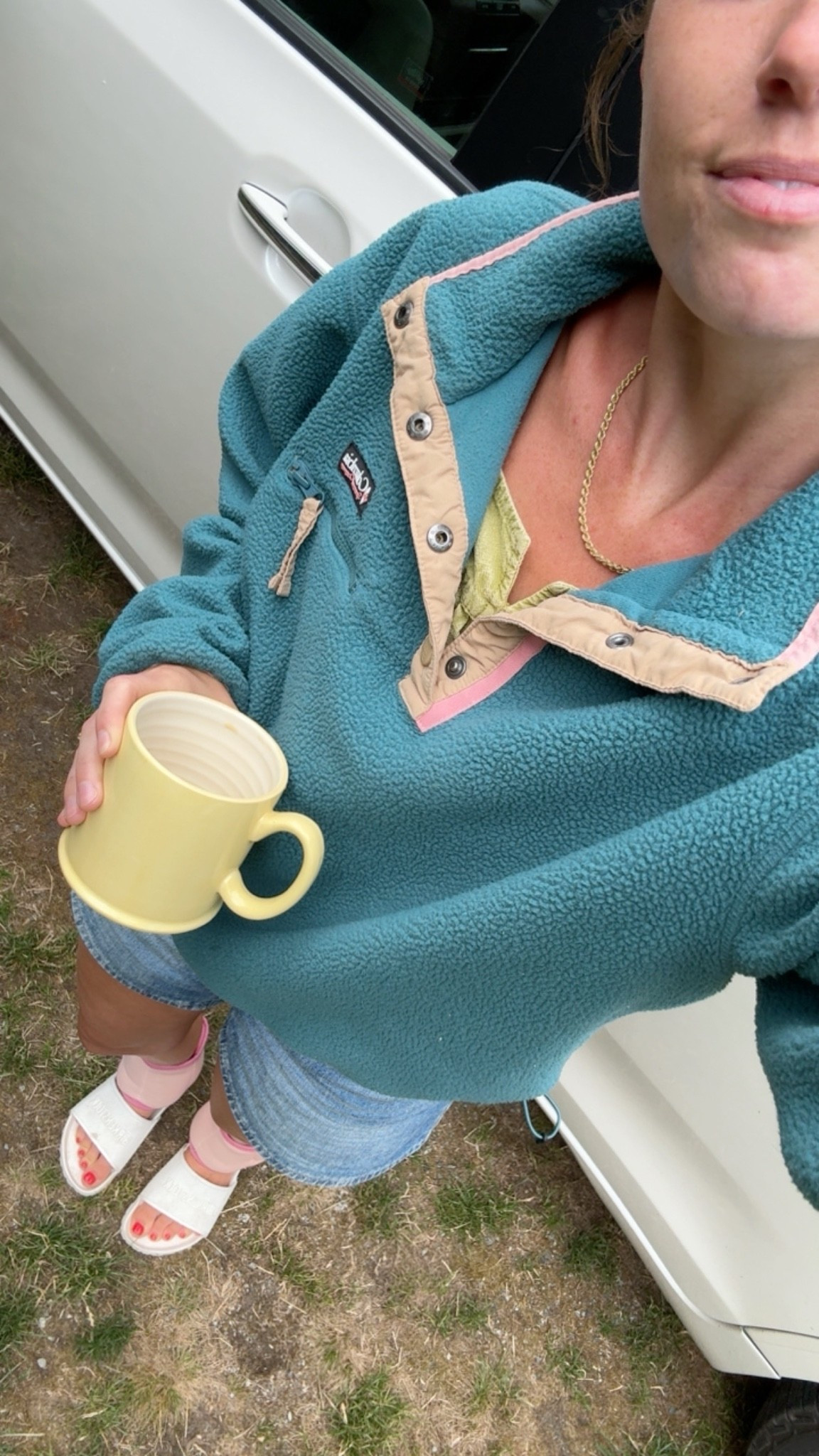 cool summer ootd with my favorite fleece 🐑

#LTKsummer #LTKpetite #LTKmodest