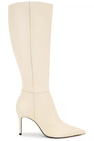 Schutz Mikki Up Boot in Eggshell from Revolve.com | Revolve Clothing (Global)
