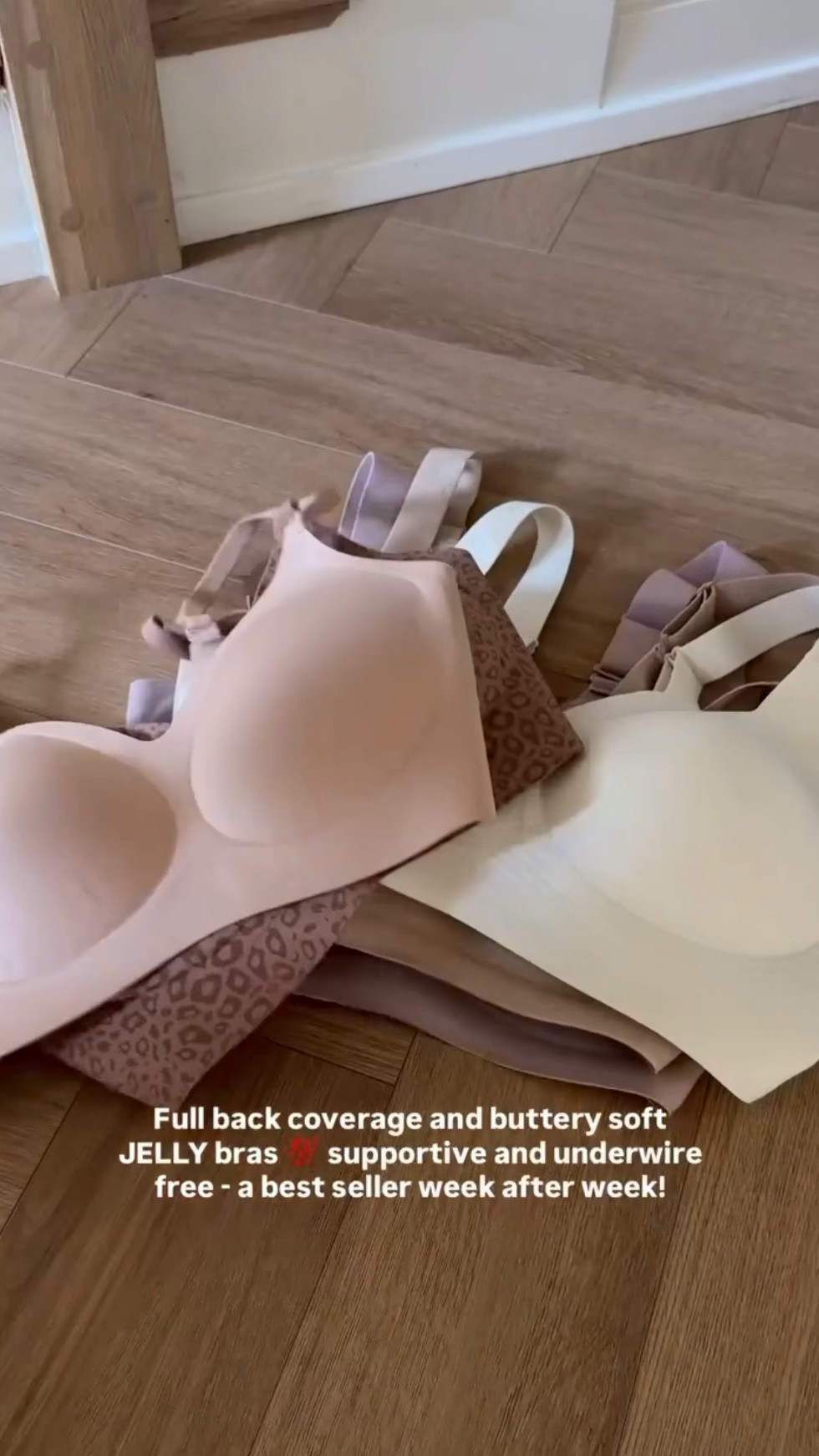 The most comfortable jelly bras you’ll ever find! They run true to size, come in just about every color, and you get all the support you need even without an underwire!

#LTKootd #LTKgrwm