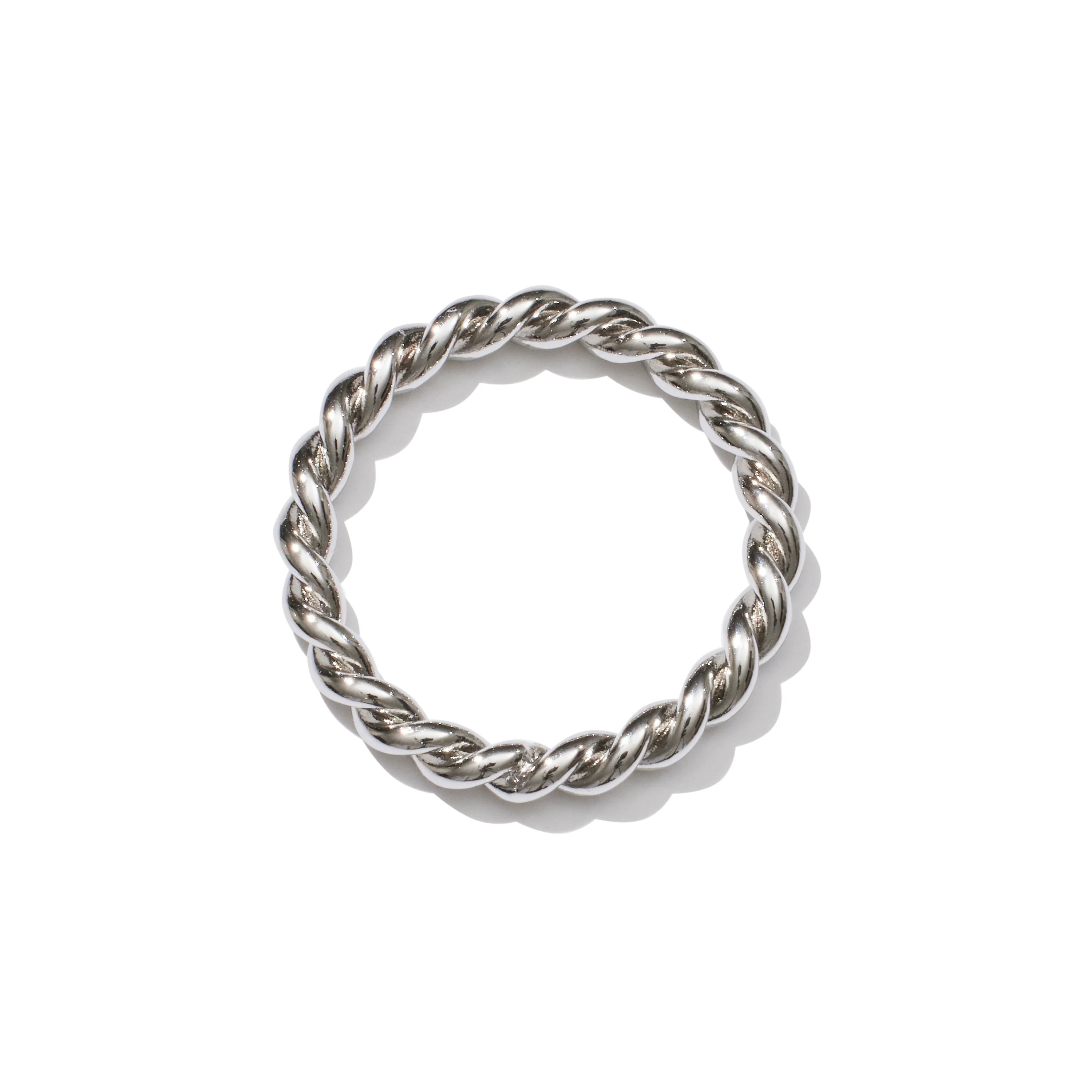 Two-Strand Twist Ring | Garnished in Gold