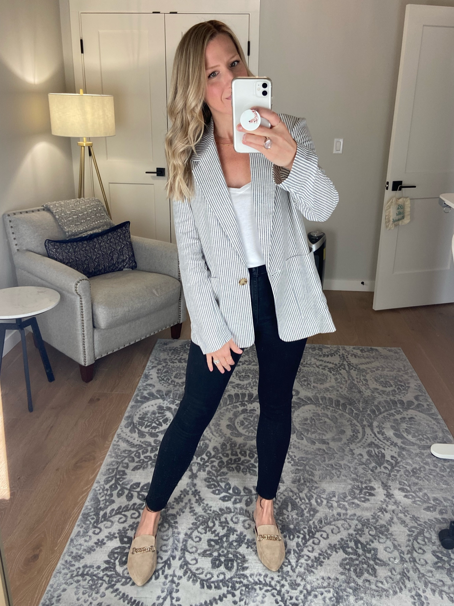 This oversized striped blazer from Amazon is the perfect piece to add to your workwear wardrobe. 

#LTKunder50 #LTKworkwear #LTKstyletip