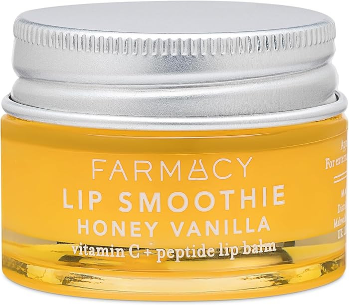 Farmacy Vitamin C + Peptide Hydrating Lip Balm - Lip Smoothie Moisturizing + Plumping Treatment -... | Amazon (US)