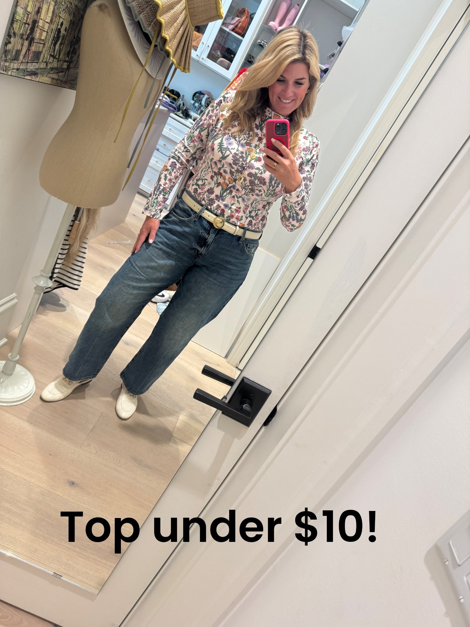 Cute fall top for under $10 plus my first try at a semi- barrel jean. I wore my true size 32.

#LTKStyleTip #LTKSeasonal #LTKMidsize