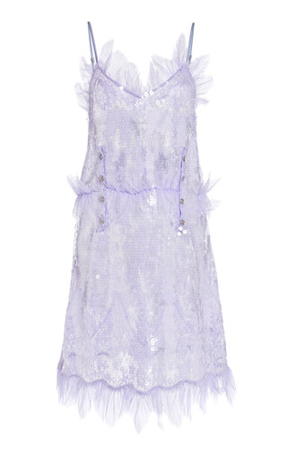 Sequined Lace Midi Dress | Moda Operandi (Global)
