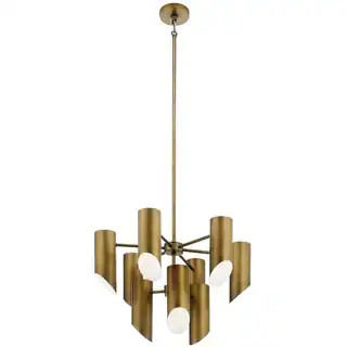 Kichler Lighting Trentino 9-Light Chandelier Natural Brass | Bed Bath & Beyond