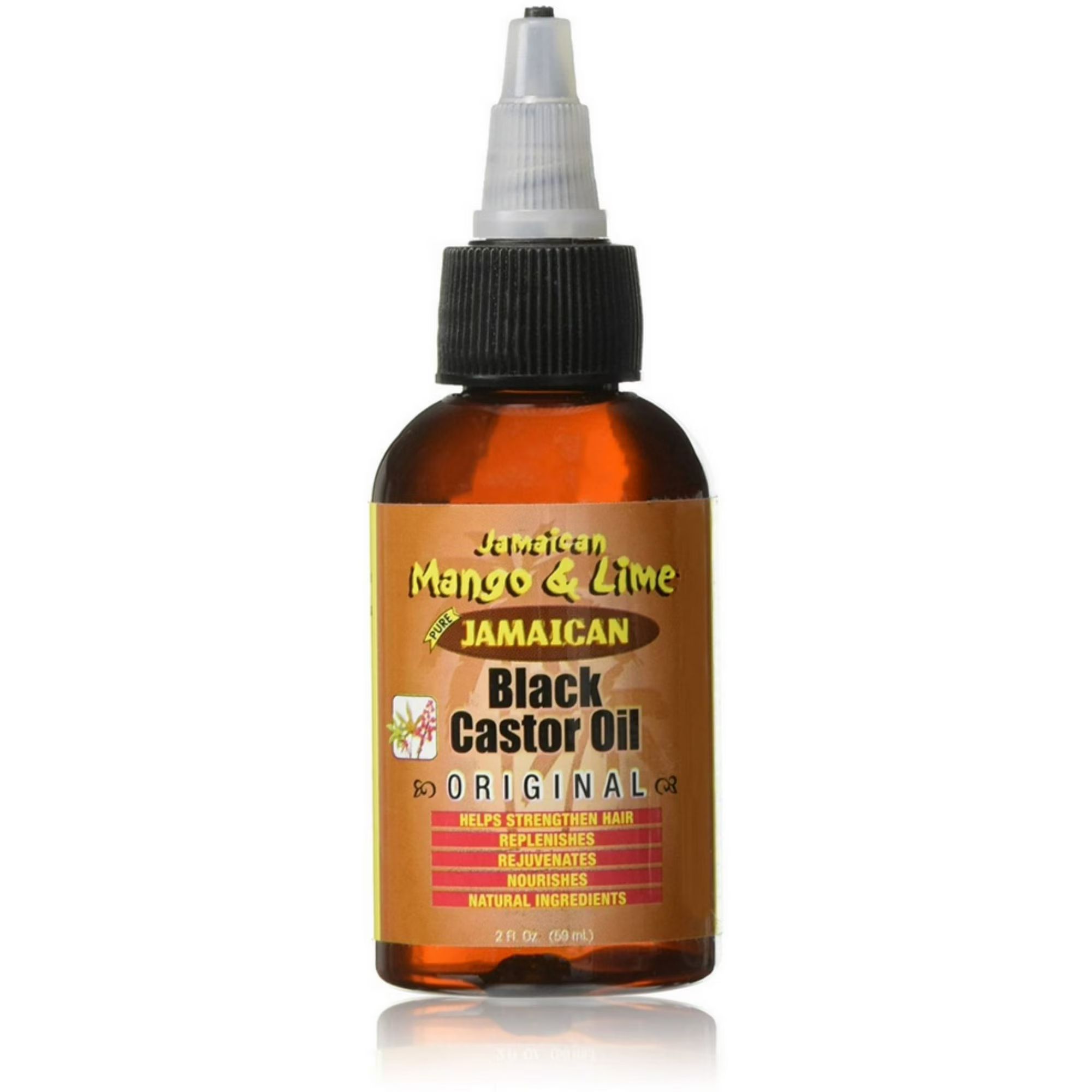Jamaican Mango & Lime Black Original Castor Oil 2 oz | Walmart (US)