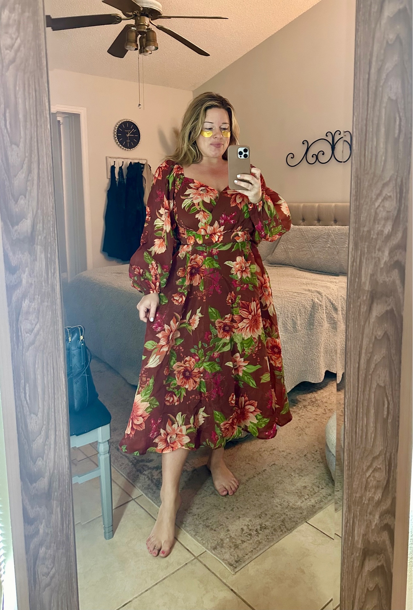 I love bright/fall colors and feminine styles and this dress is it! It’s a beautiful combination of what I love and the fall/winter season styles which makes it perfect for this Florida girl. This beautiful dress is by the Flying Tomato Boutique.

Use code “Aman15” for an additional 15% off all items at https://flyingtomato.com/

Wedding guest dress
Fall floral
Floral winter dress 
Puff sleeve dress
Midsize dress
Midsize fashion 
Midsize style 
Holiday outfits 
Holiday dress

#LTKmidsize #LTKwedding 

#LTKSeasonal