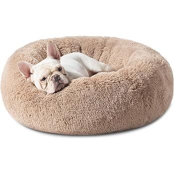 Bedsure Calming Dog Bed for Medium Dogs - Donut Washable Medium Pet Bed, 30 inches Anti-Slip Roun... | Amazon (US)