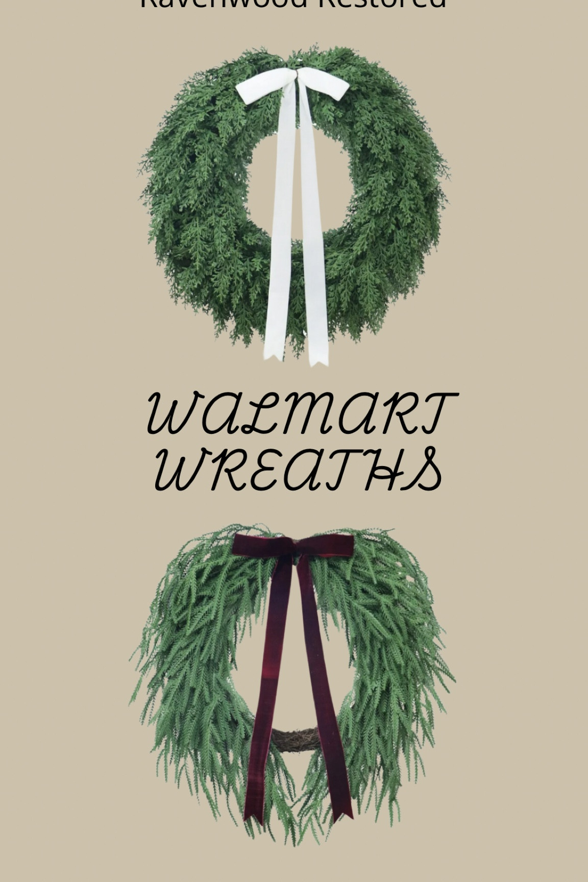 Holiday wreath
Walmart
Budget friendly


#LTKHome