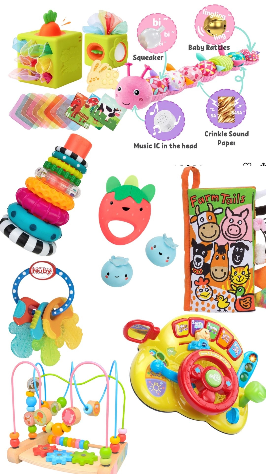 My 8 month olds favorite toys right now! 

#LTKBaby