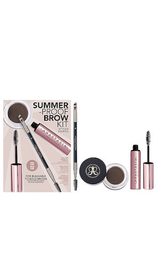 Summer-Proof Brow Kit in Dark Brown | Revolve Clothing (Global)