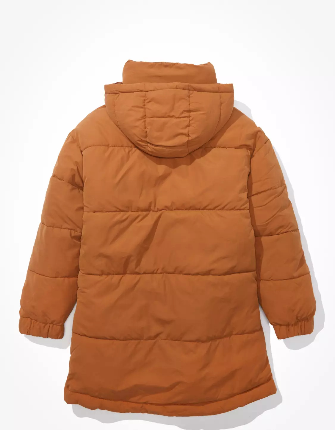 AE Elongated Hooded Puffer Jacket | American Eagle Outfitters (US & CA)