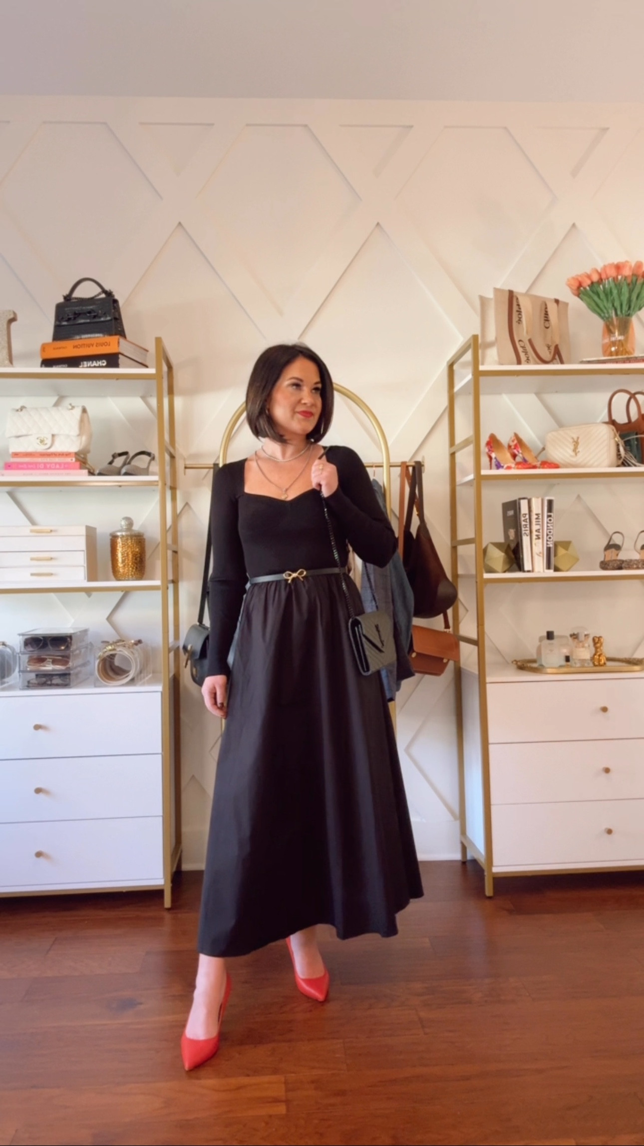 The perfect little black dress under $80 -  Valentine’s Day dress looks - date night outfits  - wearing an xs in dress but runs small in my opinion 

#LTKOver40 #LTKWatchNow #LTKStyleTip