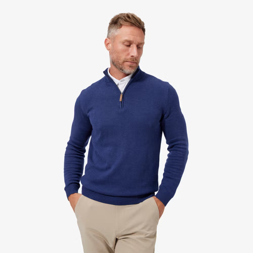 Cassady Quarter Zip | Mizzen + Main