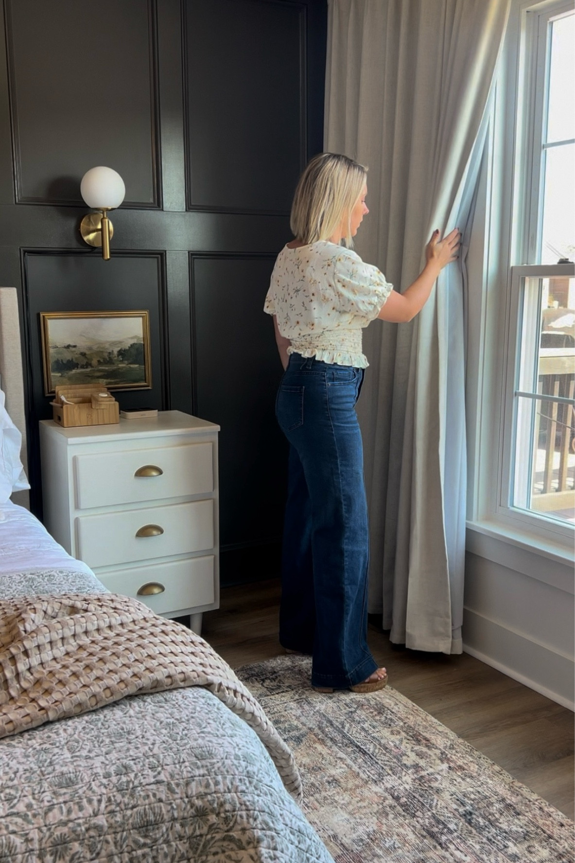 I posted about my curtains and all yall are asking about is my jeans lol 😂 they’re $22 and SO flattering! 

#LTKStyleTip #LTKFindsUnder50